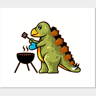 Steak-o-saurus | Fire Up the Grill Posters and Art